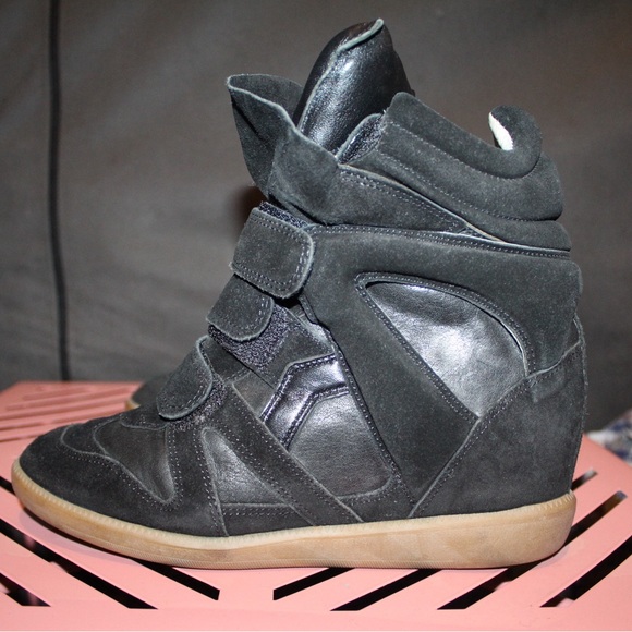 COPY - Isabel Marant Wedge Sneakers - Picture 2 of 16